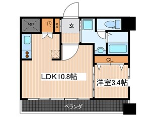 ペルソナ大手町の物件間取画像